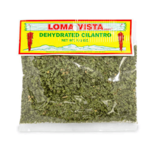 .5 oz Loma Vista Dried Cilantro for a Citrusy, Vibrant Boost to Marinades, Stews, and Taco Seasonings.