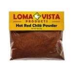 4 oz Hot Red Loma Vista Chile Powder for Powerful Heat and Robust Flavors in Your Southwestern Dishes.