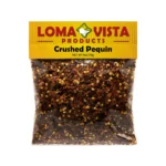 6 oz Loma Vista Crushed Pequin Pepper Flakes for Adding Potent Heat and Slight Fruity, Smoky Notes to Your Meals.