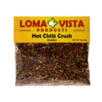 3 oz Loma Vista Crushed Yellow Caribe Pepper Flakes for Adding Exotic Fruity and Smoky Spice to Your Meals.