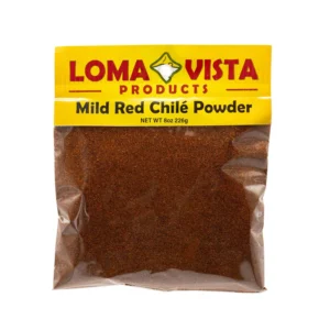 8 oz Mild Red Loma Vista Chile Powder for Authentic New Mexican Flavors.